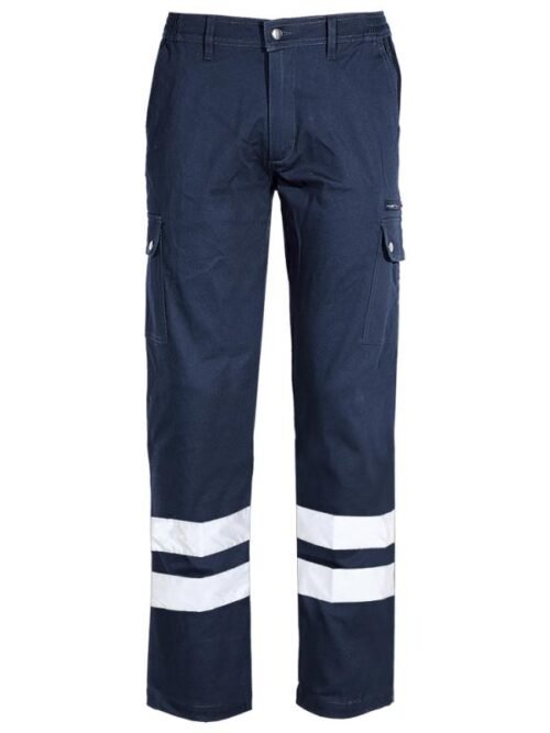 Παντελόνι εργασίας στενής γραμμής με ανακλαστικές ταινίες