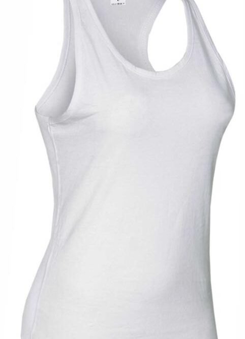 Γυναικείο μπλουζάκι με τιράντα 155gr WHITE