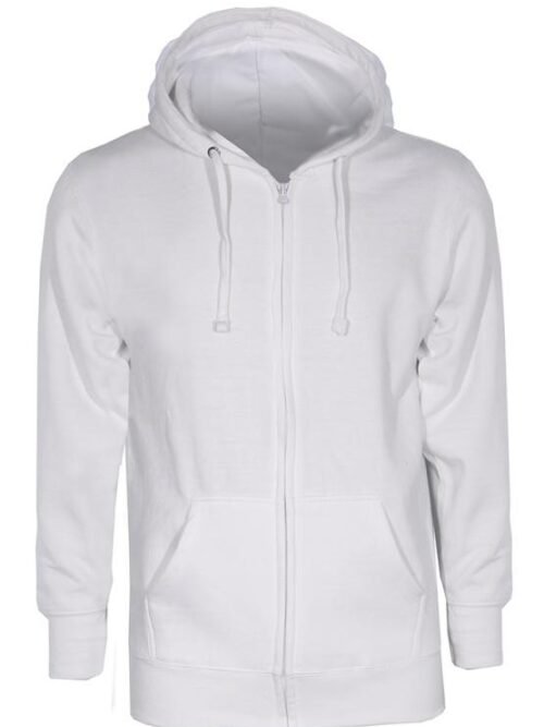 Ζακέτα φούτερ με κουκούλα WHITE