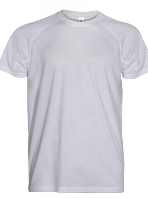 Μπλουζάκι πικέ dry fit WHITE