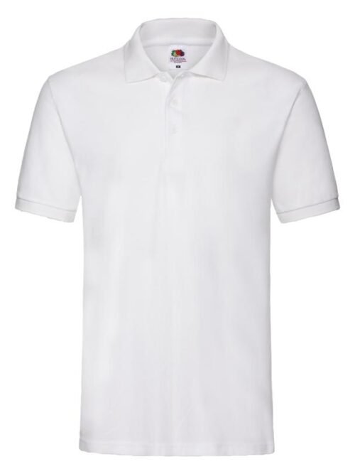 Ανδρικό Polo PREMIUM 180 WHITE 3XL