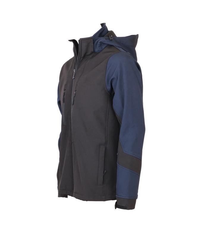 Μπουφάν softshell sport 3 layers με κουκούλα - Image 8