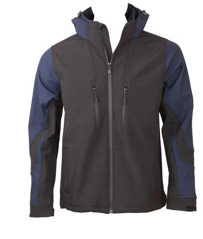 Μπουφάν softshell sport 3 layers με κουκούλα - Image 4