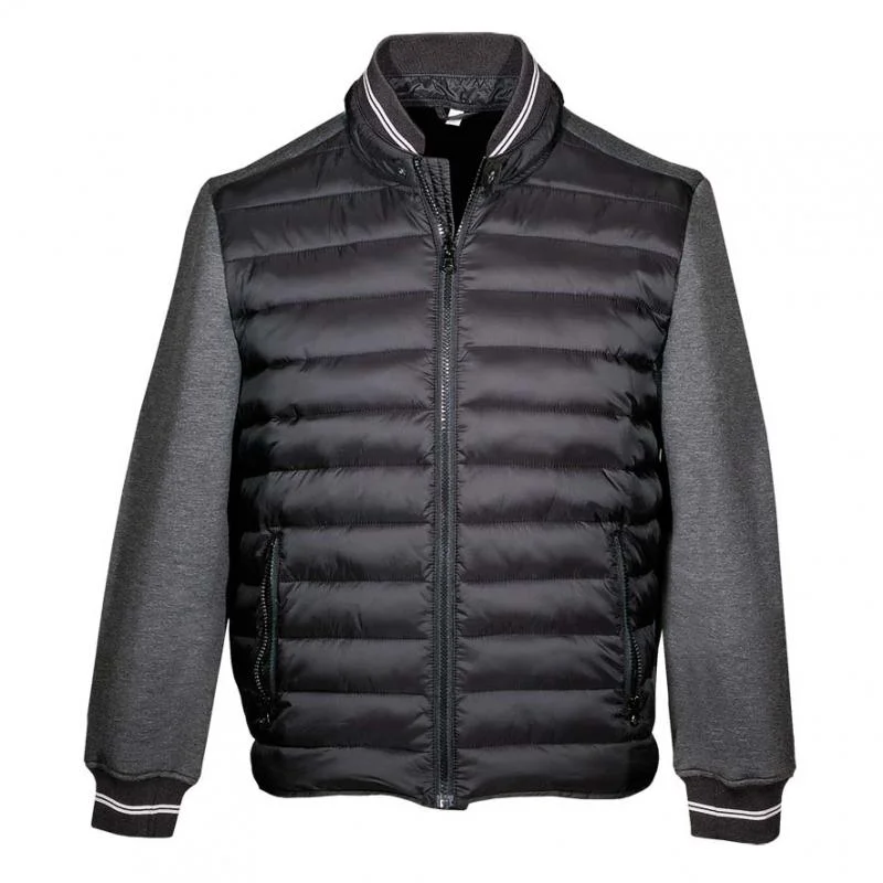 Μπουφάν nylon με φούτερ μέρη