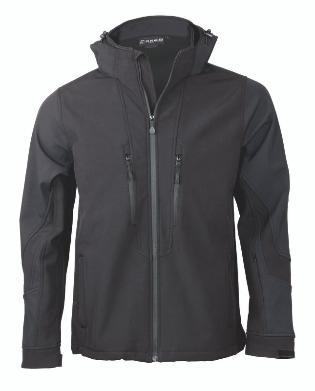 Μπουφάν softshell sport 3 layers με κουκούλα - Image 17