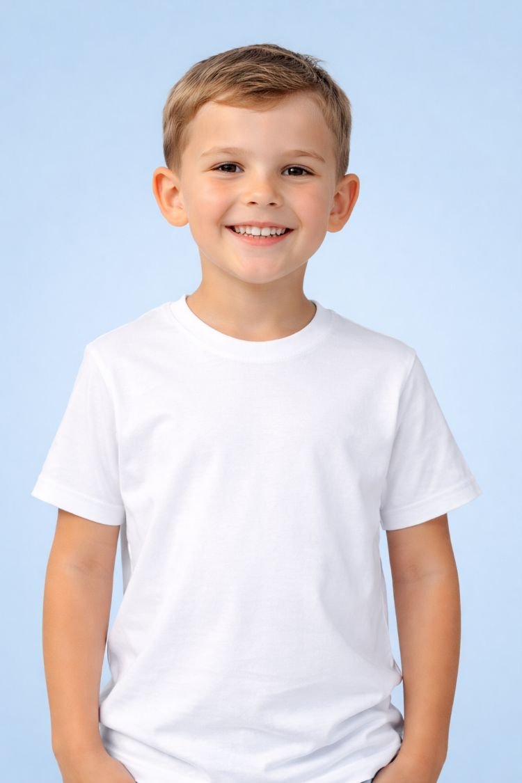 Παιδικό μπλουζάκι WHITE