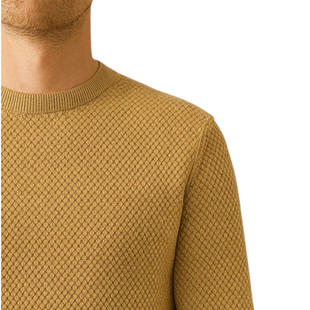 Ανδρικό πλεκτό μακρυμάνικο - Image 3