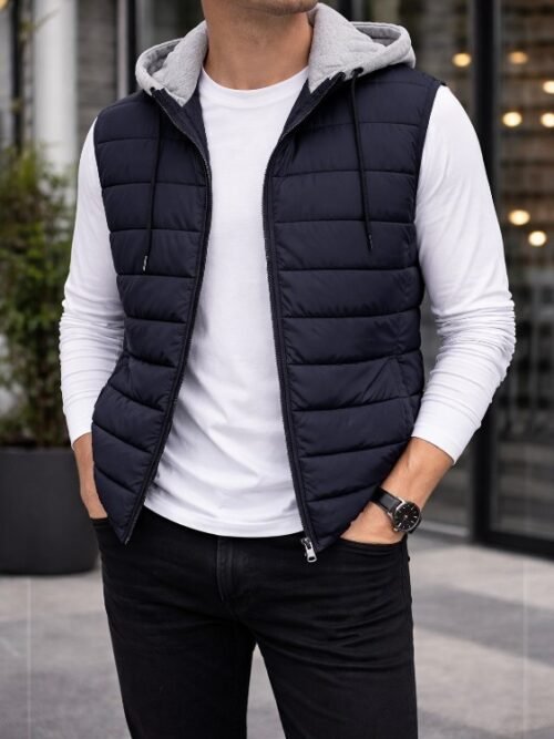 Ανδρικό αμάνικο μπουφάν