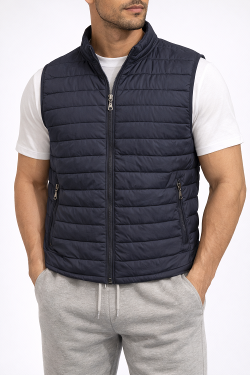 Ανδρικό αμάνικο μπουφάν