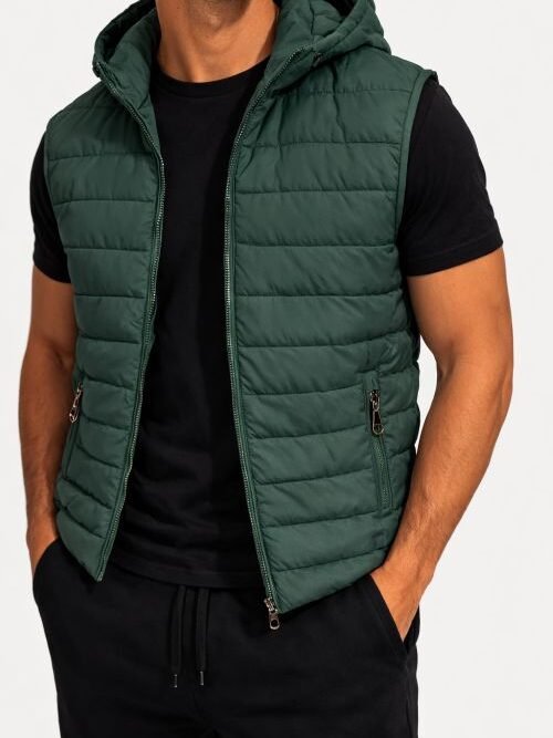 Ανδρικό αμάνικο μπουφάν