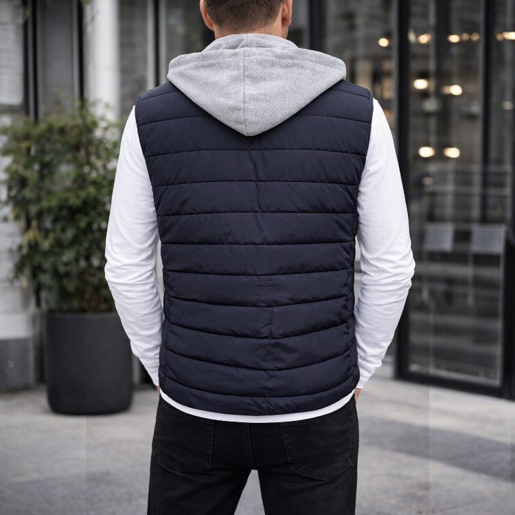 Ανδρικό αμάνικο μπουφάν - Image 3