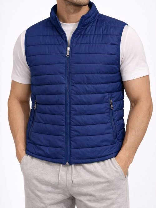 Ανδρικό αμάνικο μπουφάν