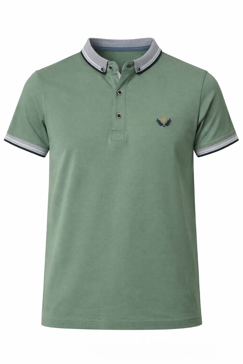 Ανδρική Μπλούζα Polo με Κέντημα - Image 3