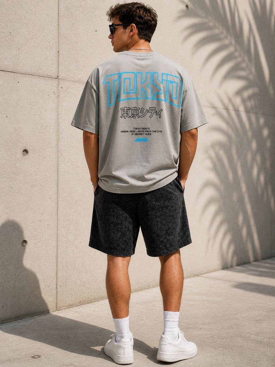 Ανδρικό Oversize T-Shirt TOKYO - Image 3