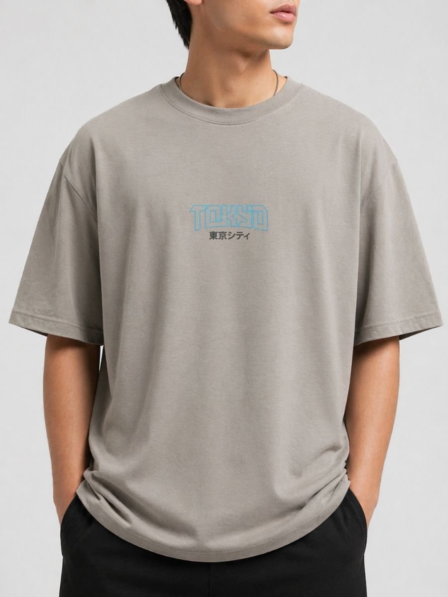 Ανδρικό Oversize T-Shirt TOKYO - Image 2