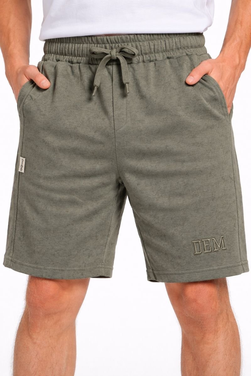 Ανδρική βερμούδα Washed khaki