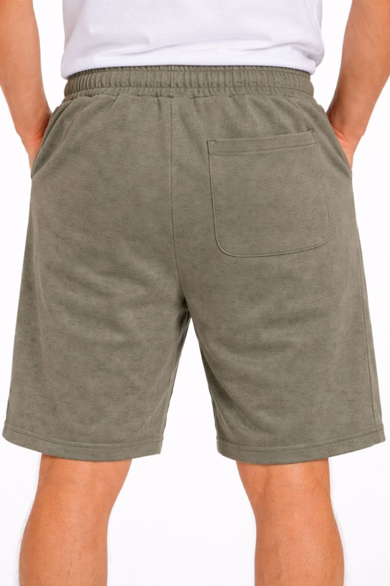 Ανδρική βερμούδα Washed khaki - Image 2