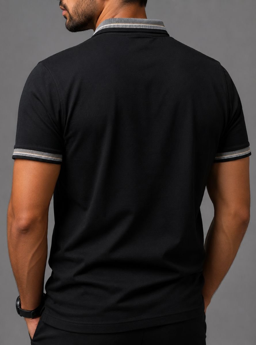 Ανδρικό Polo Μπλουζάκι A9920 - Image 2