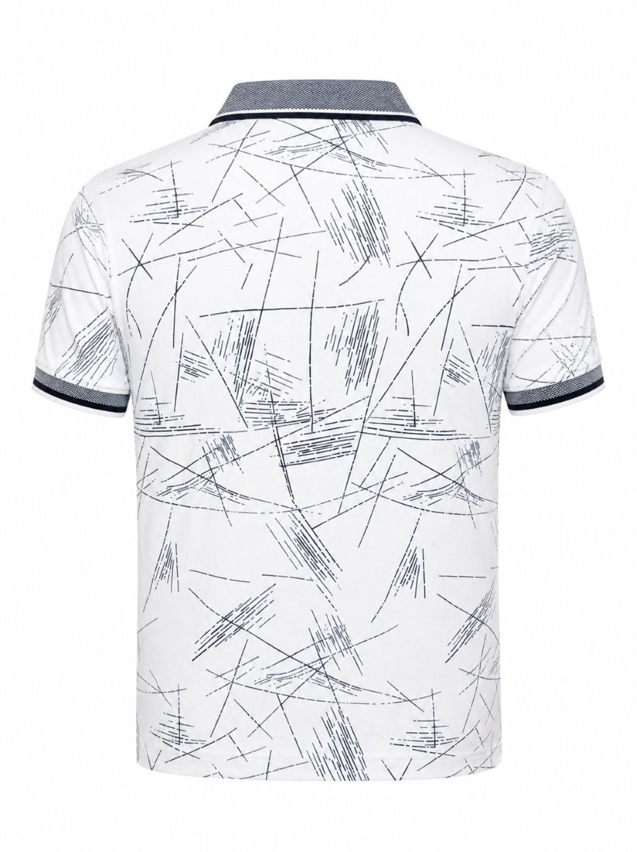 Ανδρικό Polo με Print - Image 4