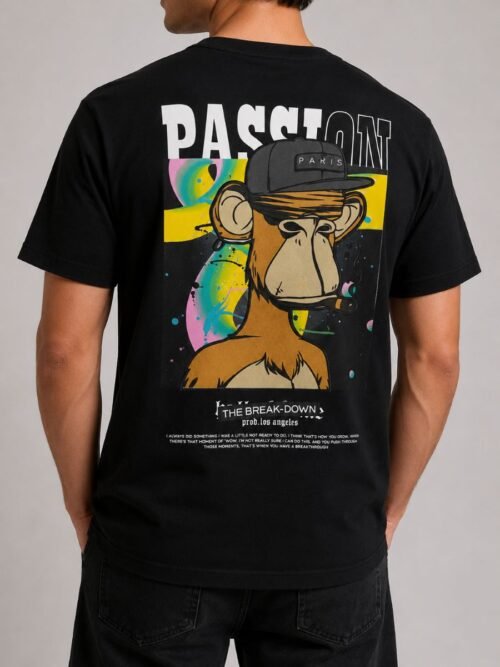 Oversize Ανδρικό T-Shirt PASSION