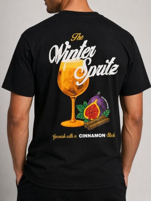 Ανδρικό Oversized T-Shirt Winter Sprite
