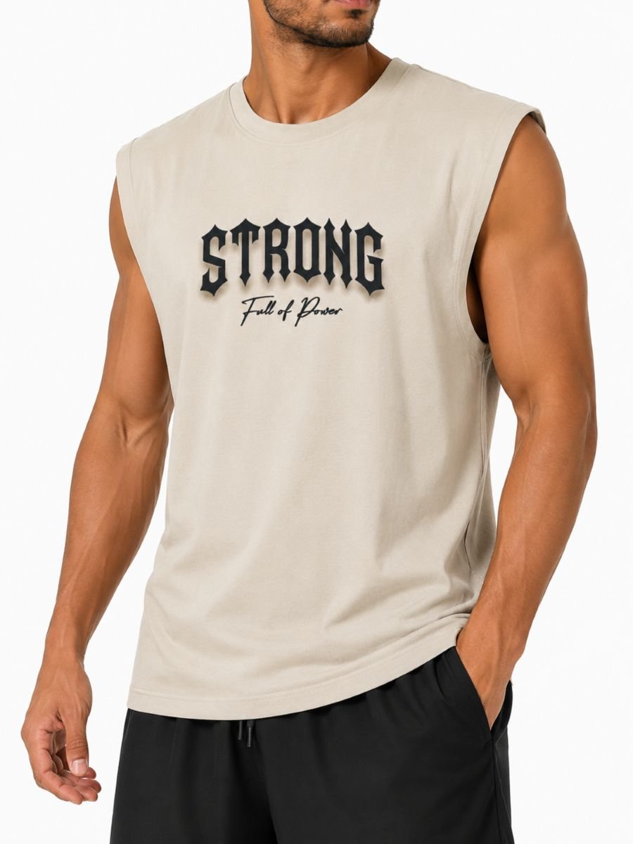 Ανδρικό Αμάνικο Μπλουζάκι STRONG - Image 9