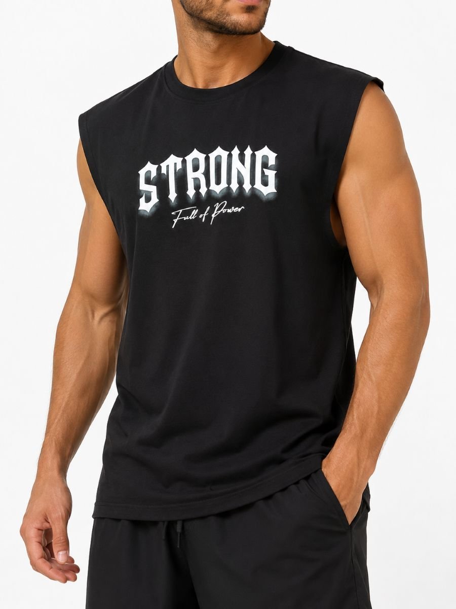 Ανδρικό Αμάνικο Μπλουζάκι STRONG - Image 5