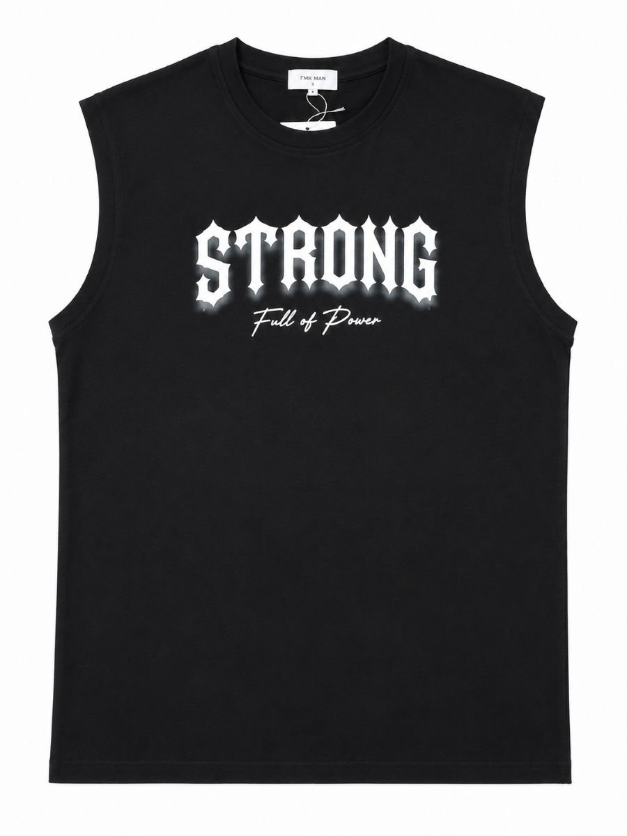 Ανδρικό Αμάνικο Μπλουζάκι STRONG - Image 7