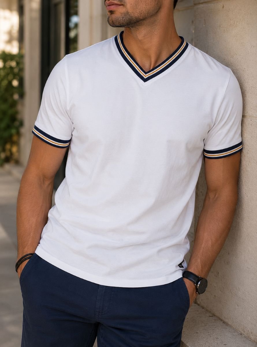 Ανδρική Μπλούζα V-Neck BT-Boston373 - Image 3