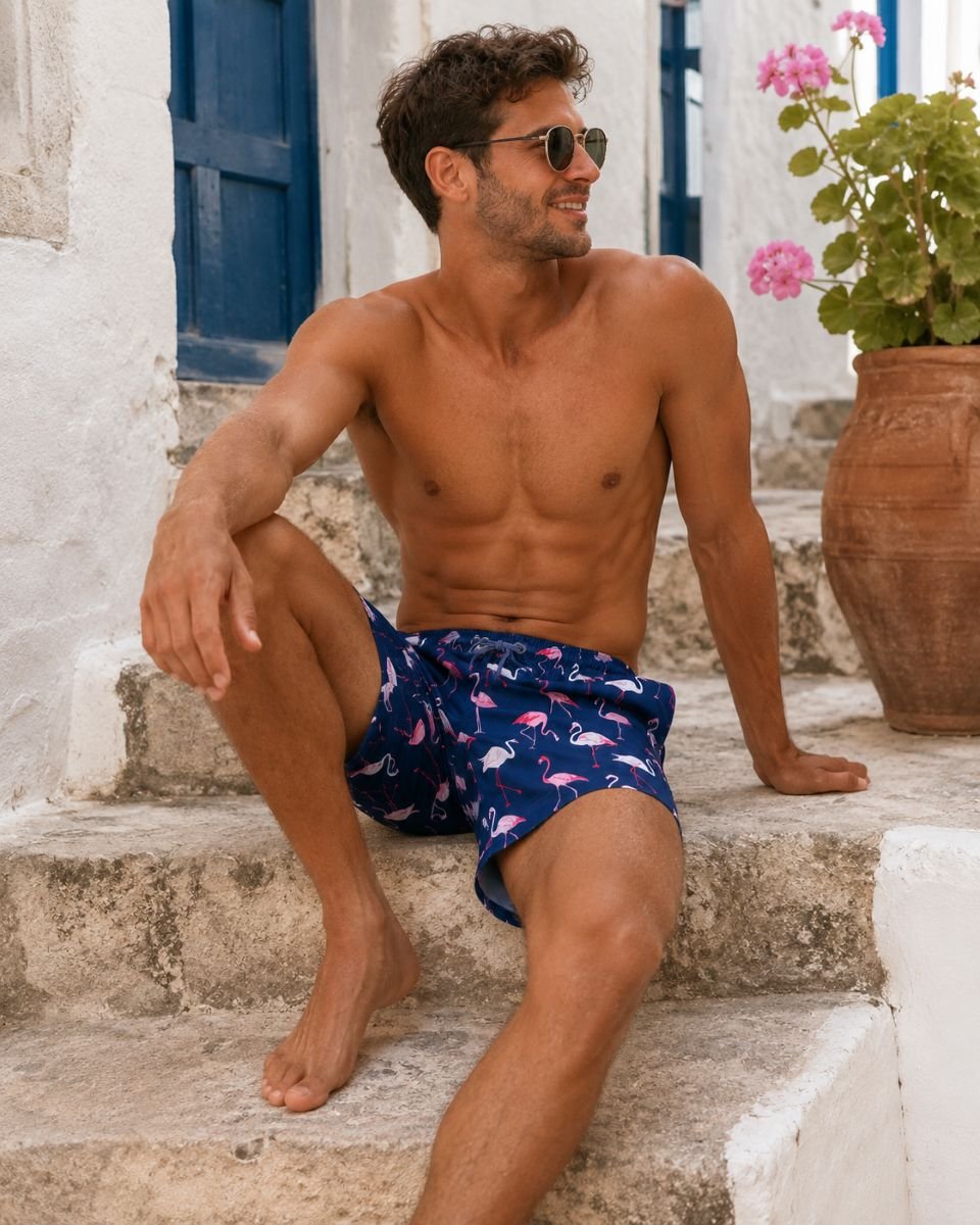 Ανδρικό Μαγιό Flamingo - Image 3